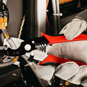 Deep Wire Cable Cutters with Strippers - Image 2