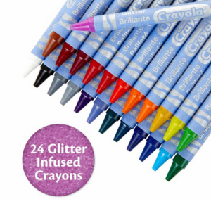 Glitter Crayons, 24 Count - Image 2