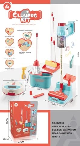 Kids Vacuum Cleaner Toy Set