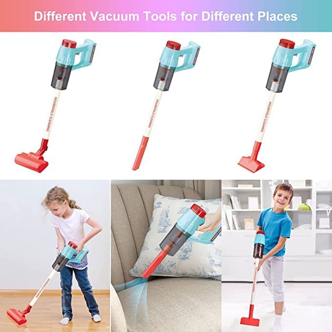 Kids Vacuum Cleaner Toy Set - Image 2