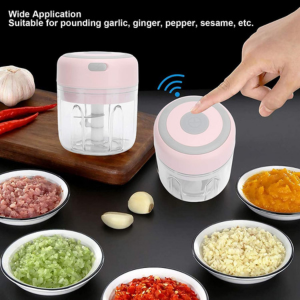 USB Rechargeable Portable Wireless Vegetable Food Cutter - Image 2
